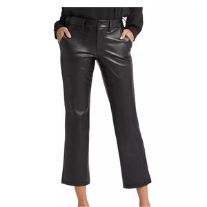 Women's Black Faux Leather Pants NYDJ   New with tags